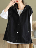 Women's Loose Wear-Resistant Sleeveless Cargo Jackets