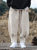 Men's Warm Fashion Wool Pants for Winter