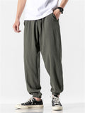 Men's Trendy Simple Pure Color Drawstring Pants