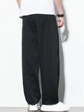 Men's Japanese Style Straight Leg Casual Pants