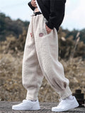 Men's Warm Fashion Wool Pants for Winter