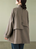 Women's Autumn Winter Hard-wearing Mid-length Jacket