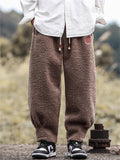 Men's Warm Fashion Wool Pants for Winter