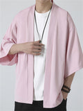 Ice Silk Zen Clothing Oversize Loose Shirts For Men