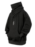 Cool Japanese Street Style Turtleneck Face Cover Ninja Hoodies