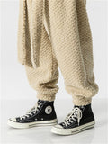 Men's Faux Woolen Warm Fluffy Pants for Cold Winter