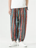 Men's Bohemian Style Print Summer Oversized Lantern Pants