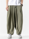 Men's Baggy Drawstring Lantern Pants