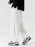 Chinese Style Bamboo Fiber Cozy Simple Long Pants