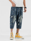 Summer Stylish Cropped Jeans For Men