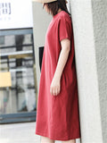 Simple Elegant Solid Color Long Dresses For Women