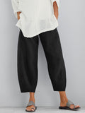 Women's Casual Loose Cotton Pants