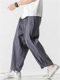 Fashion Hongkong Street Style Casual Wide Leg Pants for Men