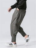 Casual Straight Leg Japanese Streetwear Pants