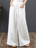 Extra Wide Leg Long Pants For Women