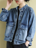 Women's Stylish Street Short Denim Jackets