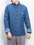 Men's Cool Traditional Chinese Inspired Denim Jackets