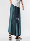 Stylish Cozy Linen Hakama Pants for Men