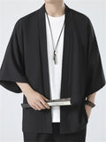 Ice Silk Zen Clothing Oversize Loose Shirts For Men