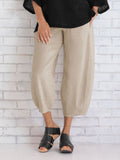 Women's Casual Loose Cotton Pants