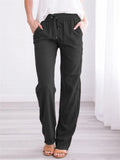 Women's Elastic Band Daily Casual Trousers