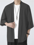 Ice Silk Zen Clothing Oversize Loose Shirts For Men