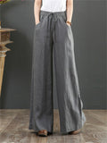 Extra Wide Leg Long Pants For Women