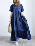 Women's Japanese Style Slim Dress for Summer