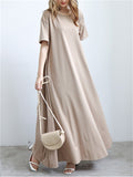 Women's Japanese Style Slim Dress for Summer