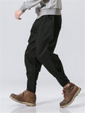 Casual Straight Leg Japanese Streetwear Pants