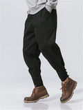 Casual Straight Leg Japanese Streetwear Pants