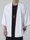 Ice Silk Zen Clothing Oversize Loose Shirts For Men