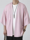 Ice Silk Zen Clothing Oversize Loose Shirts For Men