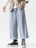 Men's Stylish Wide Leg Street Jeans