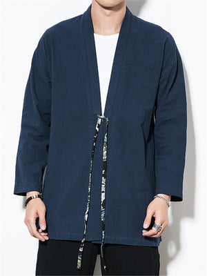 Loose Solid Color Stand Collar Shirt