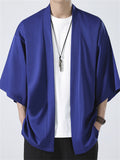 Ice Silk Zen Clothing Oversize Loose Shirts For Men