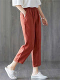 Summer Comfy Casual Linen Pants for Women