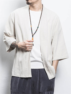 Men's Casual Comfy Zen Style Shirt