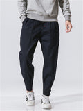 Casual Straight Leg Japanese Streetwear Pants