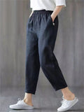 Summer Comfy Casual Linen Pants for Women