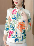 Beautiful Chinese Triditional Floral Embroidered Jackets for Women