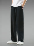 Lightweight Breathable Straight Leg Casual Linen Pants for Men