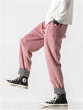 Fashion Cozy Rolled Edge Corduroy Pants for Men