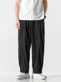 Fashion Hongkong Street Style Casual Wide Leg Pants for Men