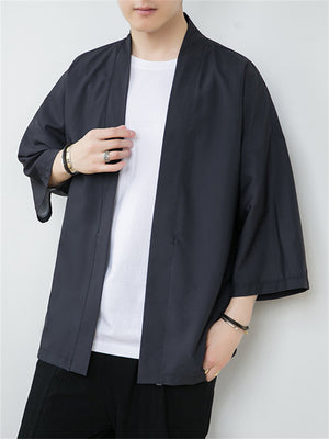 Retro Thin Cardigan Cotton Linen Jackets