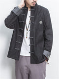 Men's Cool Traditional Chinese Inspired Denim Jackets