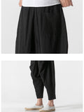 Casual Wide Leg Japanese Fisherman Pants