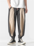 Men's Retro Splice Harem Pants