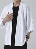 Ice Silk Zen Clothing Oversize Loose Shirts For Men