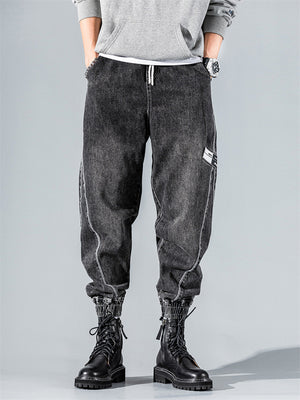 Vintage Fashion Ankle-Tied Pants For Men